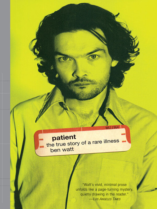 Title details for Patient by Ben Watt - Available
